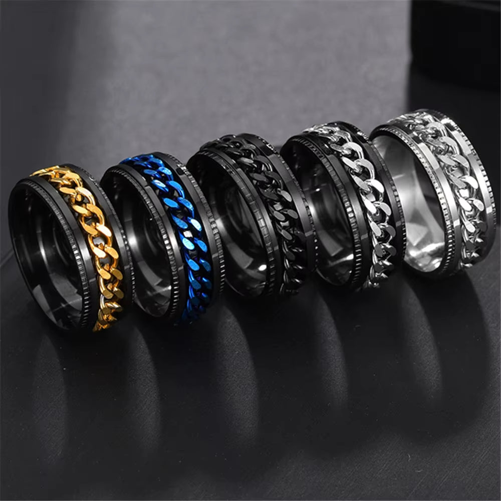 Cool rings for men stainless steel